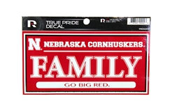 True Pride Nebraska Family Decal