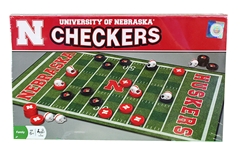 University of Nebraska Checkers Set
