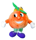 Vintage Obby Orange Bowl Mascot Plush Doll