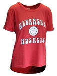Womens Bubbly Nebraska Huskers Must-Have Chicka-D Top