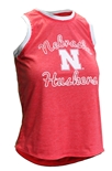 Womens Huskers N Crescent Tank