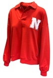 Womens Nebraska Iron N Martha Fashion Prep Sweatshirt