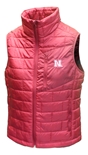 Womens Nebraska Quilted Puffer Vest