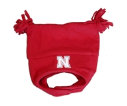 Youth Nebraska Elf Fleece Tassel Hat